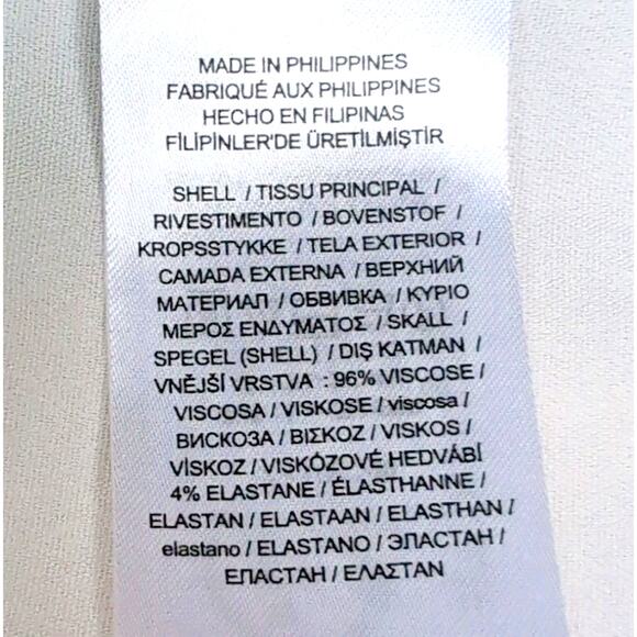 LRL Ralph Lauren Elevated Crop Pants Womens Plus Size 14W Cream Pockets NEW NWT - Picture 5 of 14